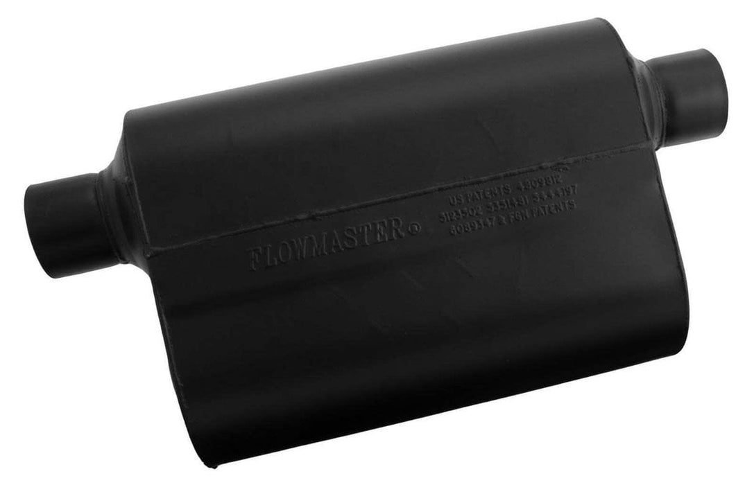 FLOWMASTER 2.5" Offset Inlet / Offset Outlet - Same Side Super 40 Series Delta Flow Muffler FLO952549 Autofit