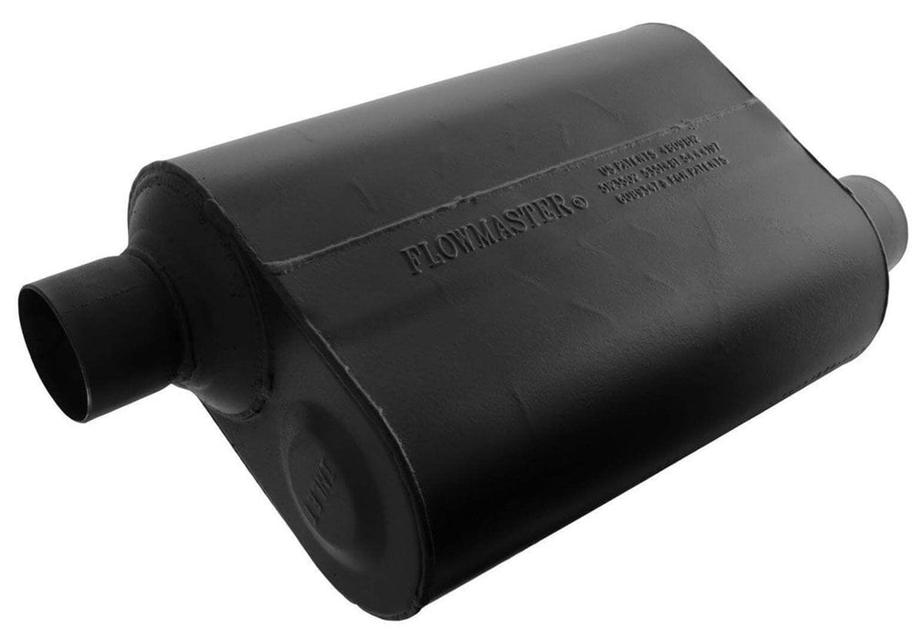 FLOWMASTER 2.5" Offset Inlet / Offset Outlet Super 40 Series Delta Flow Muffler FLO952548 Autofit