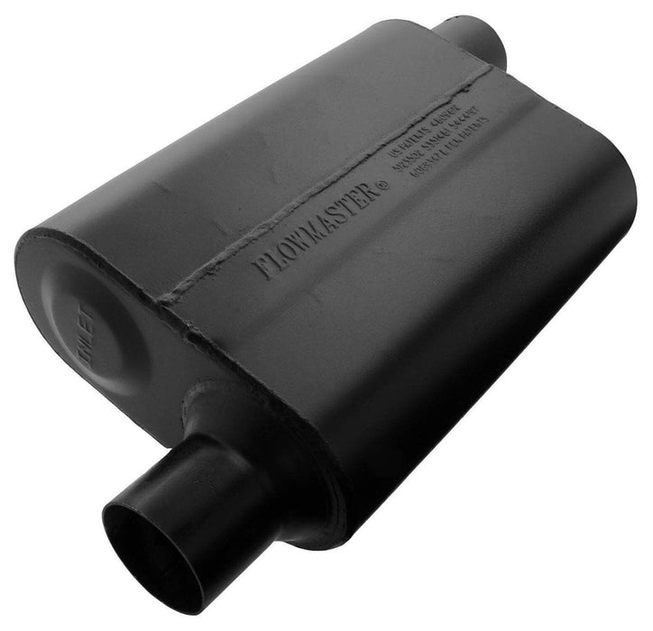 FLOWMASTER 2.5" Offset Inlet / Offset Outlet Super 44 Series Delta Flow Muffler FLO942548 Autofit
