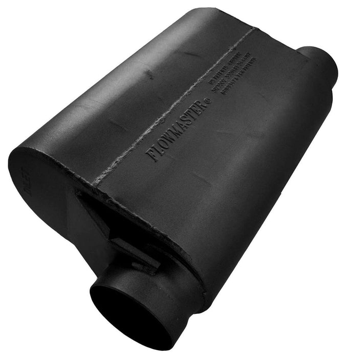 FLOWMASTER 3.5" Offset Inlet / 3" Offset Outlet - Same Side Alcohol Race Series Muffler FLO53545-10 Autofit