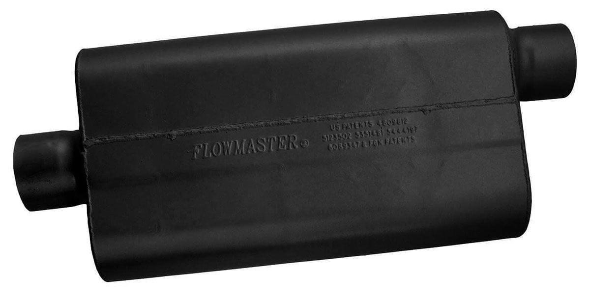 FLOWMASTER 3" Center Inlet / Offset Outlet 50 Series Delta Flow Muffler FLO943052 Autofit