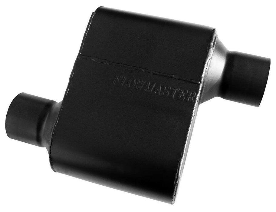 FLOWMASTER Oval, 2-1/2" Offset Inlet / Outlet Super 10 Series Muffler FLO842518 Autofit