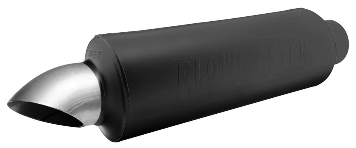 FLOWMASTER Round, 3" Inlet / 3.5" Outlet Hushpower Pro Series Turndown Muffler FLO13016101 Autofit