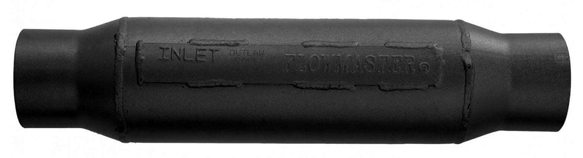 FLOWMASTER Round, 3" Inlet/Outlet Outlaw Race Muffler FLO15430 Autofit