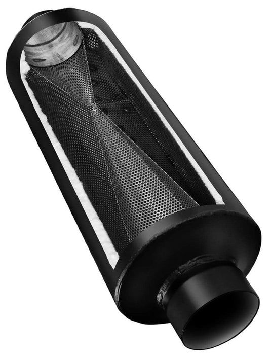 FLOWMASTER Round, 4" Inlet/Oulet Hushpower Pro-Series Standard Performance Muffler FLO14020100 Autofit