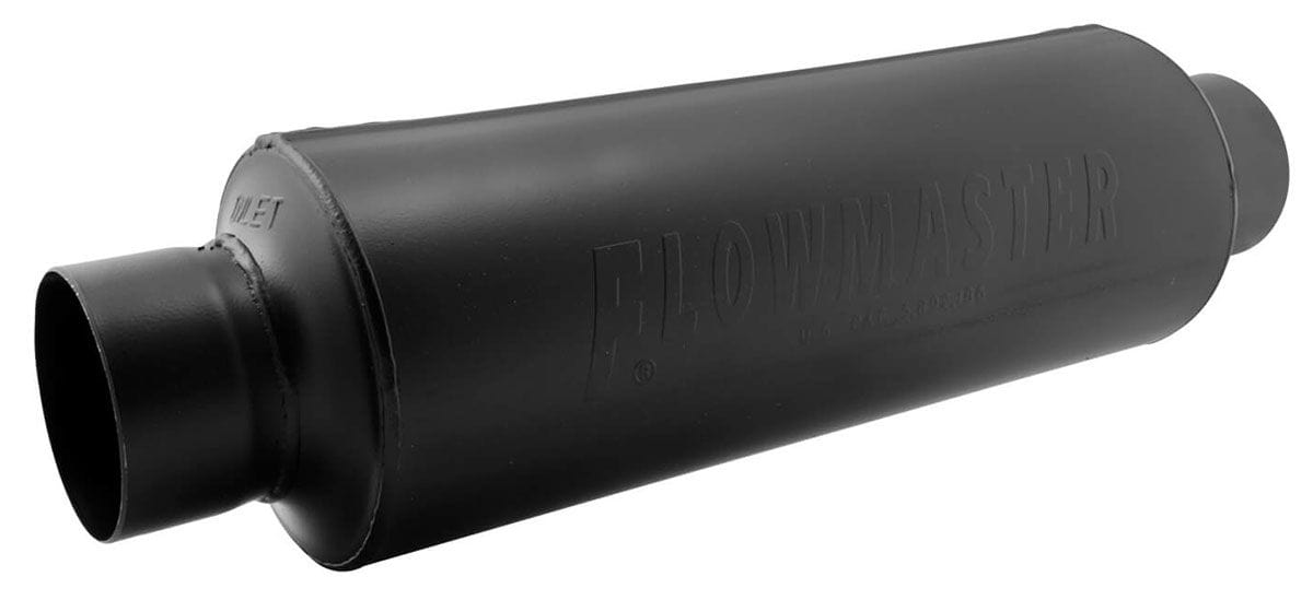FLOWMASTER Round, 4" Inlet/Oulet Hushpower Pro-Series Standard Performance Muffler FLO14020100 Autofit