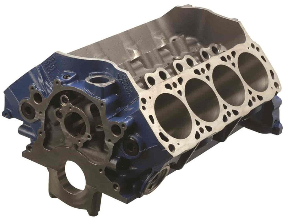 FORDPERF 9.200" Deck Height, 4.185" Bore Capacity Ford Racing Boss 351 Cast Iron Block, Siamese Bore Non Drilled FMM-6010B35192BB Autofit