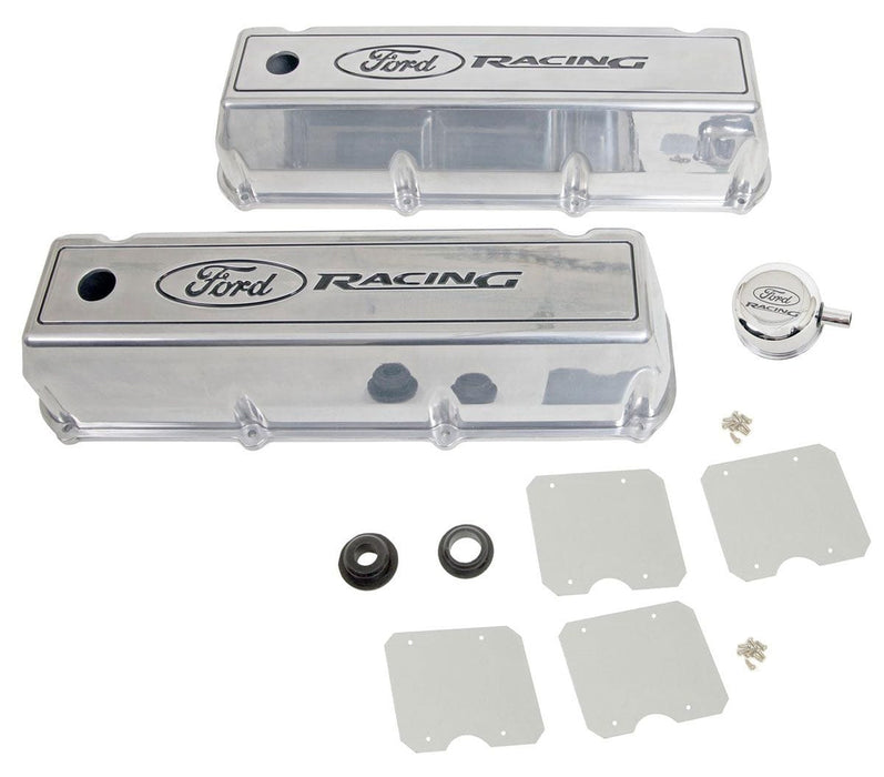 FORDPERF Suit Ford 429-460 Aluminium Valve Covers (Polished) FMM-6582-C460 Autofit