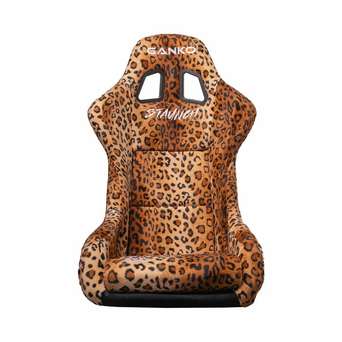 GANKO JP Seats GANKO JP - STAUNCH FIXED BACK - LEOPARD PRINT Autofit