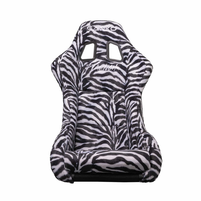 GANKO JP Seats GANKO JP - STAUNCH FIXED BACK - ZEBRA PRINT Autofit