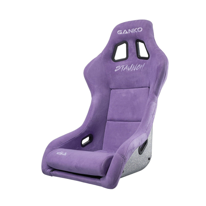 GANKO JP Seats Purple / Large GANKO JP - STAUNCH FIXED BACK - GLITTER SILVER Autofit