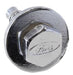 GARDENER 1/4" x 3/4", 7/16" Hex With Bowtie Logo Chrome Hex Body Bolts GW11-55669-P7 Autofit
