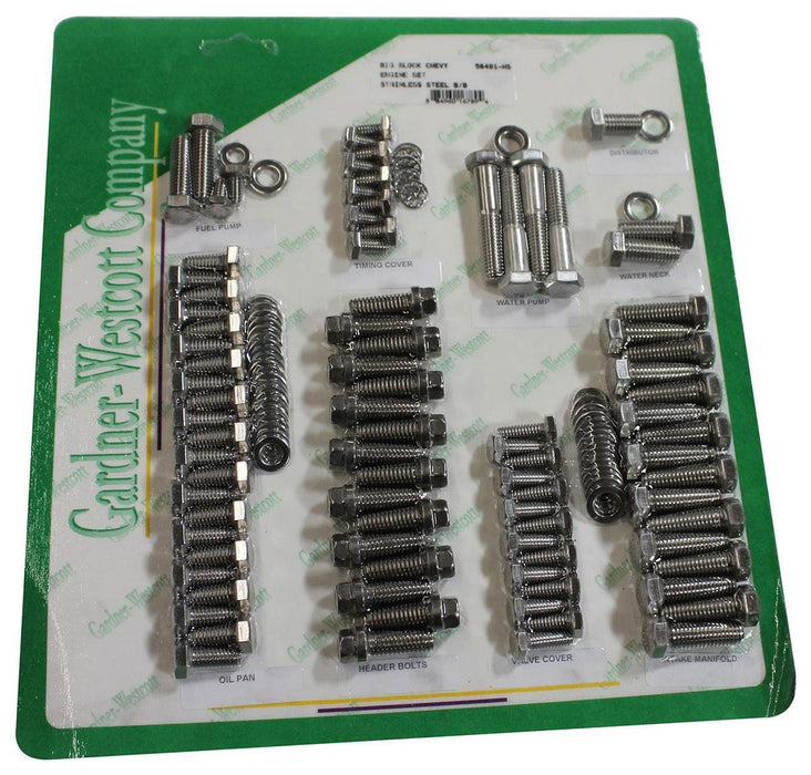 GARDENER Suit BB Chev With Headers S/S Hex Engine Dress Up Kit GW56491-HS Autofit