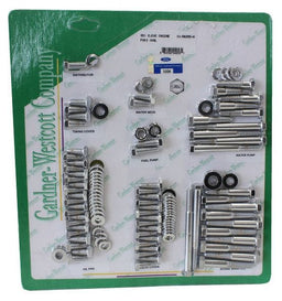 GARDENER Suit Ford 3002-351C Engine Dress-up Kit, Hex, Chrome GW11-56255-H Autofit