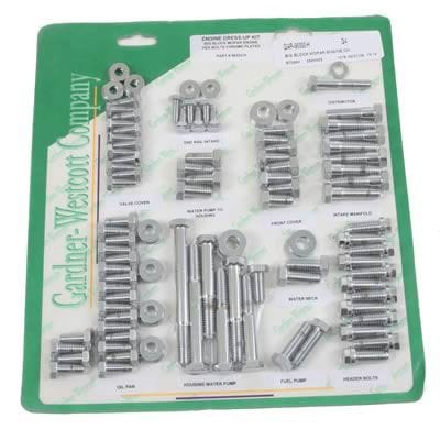 GARDENER Suit SB Chrysler With Headers S/S Hex Engine Dress Up Kit GW56330-HS Autofit