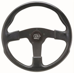 GRANT 3" Dish, Black Spokes GT Rally Steering Wheel, 13" Diameter GR761 Autofit