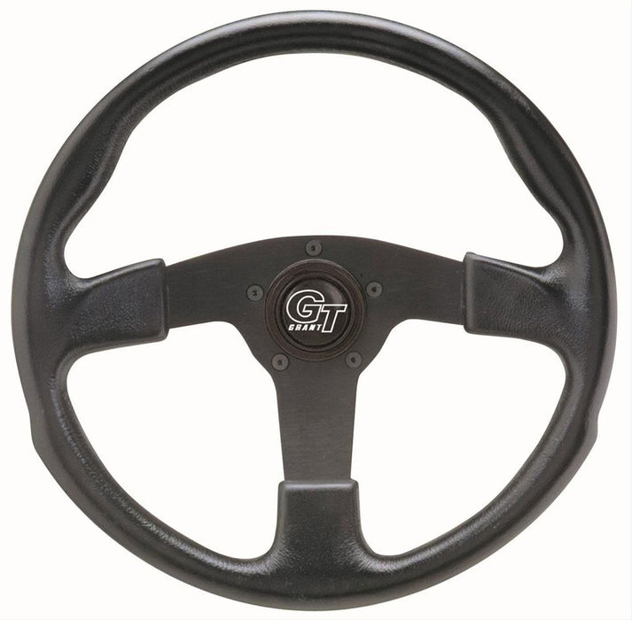 GRANT 3" Dish, Black Spokes GT Rally Steering Wheel, 13" Diameter GR761 Autofit