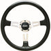 GRANT Black Leather Grip. 3-3/4" Dish 14" Collector's Edition Steering Wheel GR1130 Autofit