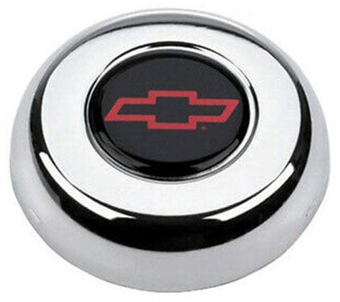GRANT Suit Classic & Challenger Steering Wheels With Red Bowtie Emblem Chrome Horn Button GR5640 Autofit