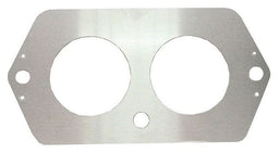 Hephner Racing Products 2-Gauge Holes, Ignition Switch Hole, Mounts With Dzus Fasteners Gauge Panel HRP-8361 Autofit