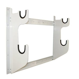 Hephner Racing Products Suit Front & Rear Axle, White Powder Coated Axle Rack HRP-6775 Autofit