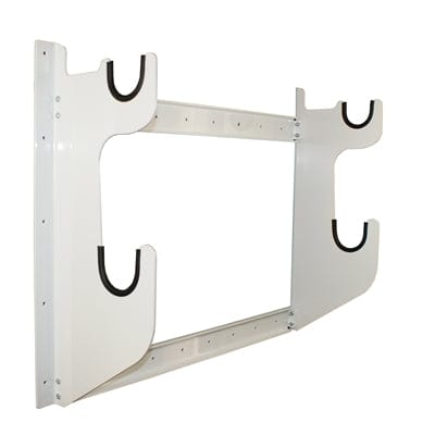 Hephner Racing Products Suit Front & Rear Axle, White Powder Coated Axle Rack HRP-6775 Autofit