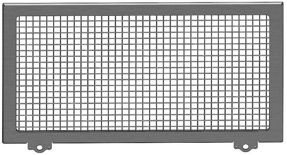 Hephner Racing Products Suit Sprint Car S/S Radiator Rock Screen HRP-8067 Autofit