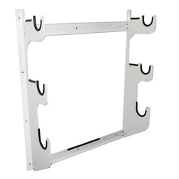 Hephner Racing Products Suit X2 Front & X1 Rear Axle, White Powder Coated Axle Rack HRP-6776 Autofit