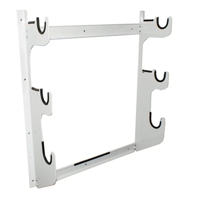 Hephner Racing Products Suit X2 Front & X1 Rear Axle, White Powder Coated Axle Rack HRP-6776 Autofit