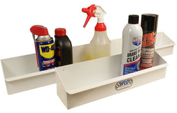 Hephner Racing Products Wall Mount Natural Aluminium Finish Large Aerosol / Oil Can Tray HRP-6305 Autofit