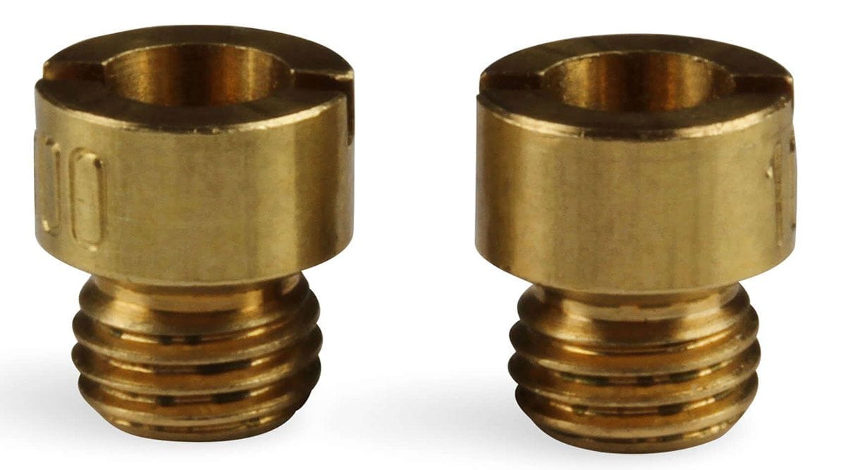 HOLLEY 1/4-32" Thread, .060" Hole Size (Pair) Standard Main Jet #61 HO122-61 Autofit