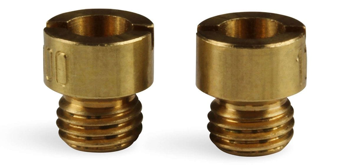 HOLLEY 1/4-32" Thread, .0820" Hole Size (Pair) Standard Main Jet #75 HO122-75 Autofit