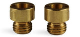 HOLLEY 1/4-32" Thread, .0820" Hole Size (Pair) Standard Main Jet #75 HO122-75 Autofit