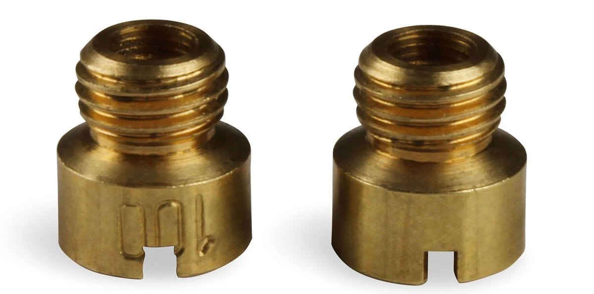 HOLLEY 1/4-32" Thread, .126" Hole Size (Pair) Standard Main Jet #101 HO122-101 Autofit