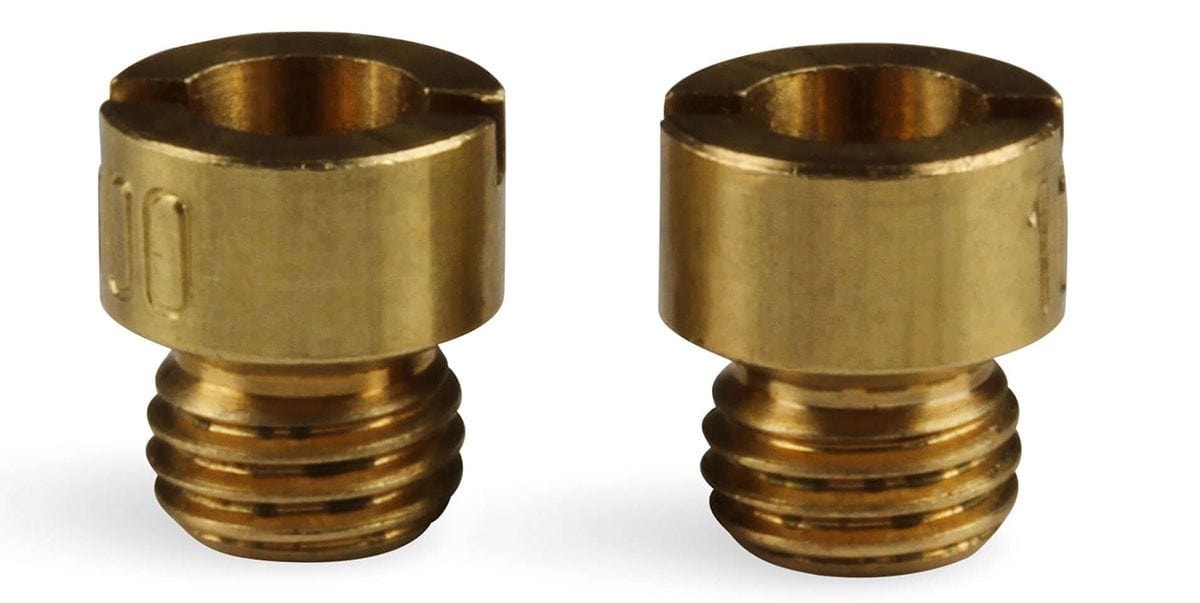 HOLLEY 1/4-32" Thread, .128" Hole Size (Pair) Standard Main Jet #102 HO122-102 Autofit