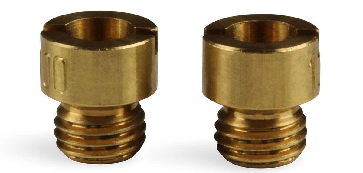 HOLLEY 1/4-32" Thread, .134" Hole Size (Pair) Standard Main Jet #104 HO122-104 Autofit
