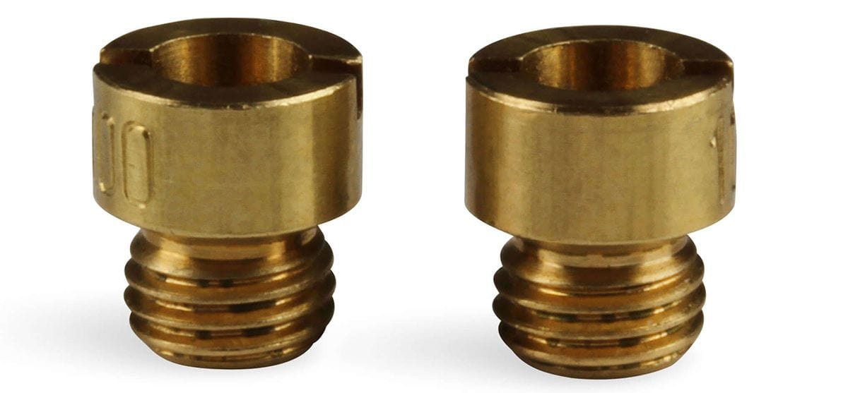 HOLLEY 1/4-32" Thread, .145" Hole Size (Pair) Standard Main Jet #107 HO122-107 Autofit