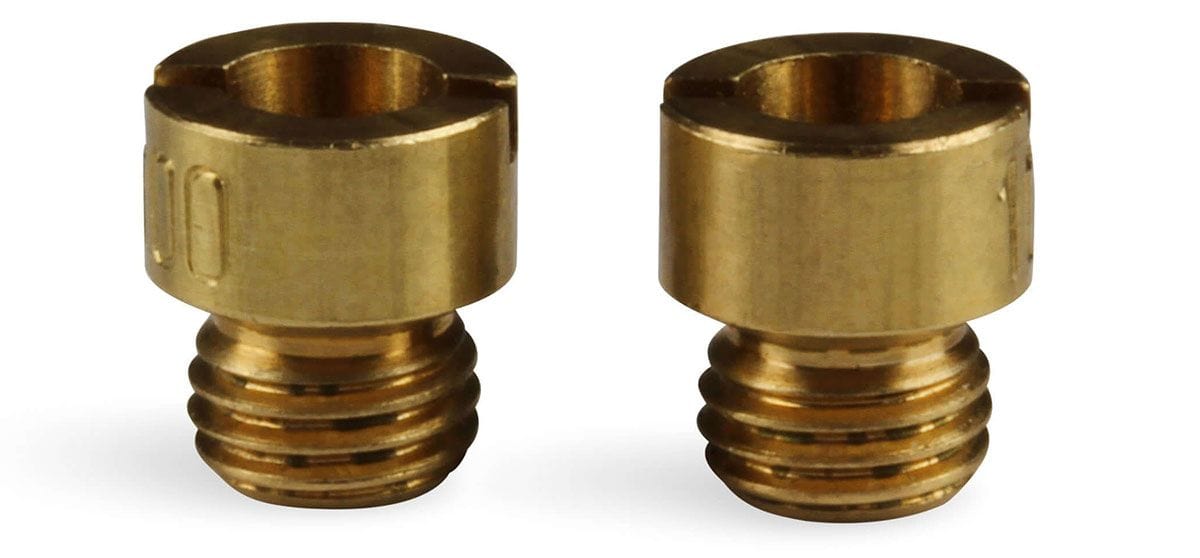 HOLLEY 1/4-32" Thread, .147" Hole Size (Pair) Standard Main Jet #108 HO122-108 Autofit