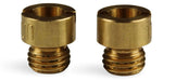 HOLLEY 1/4-32" Thread, .147" Hole Size (Pair) Standard Main Jet #108 HO122-108 Autofit
