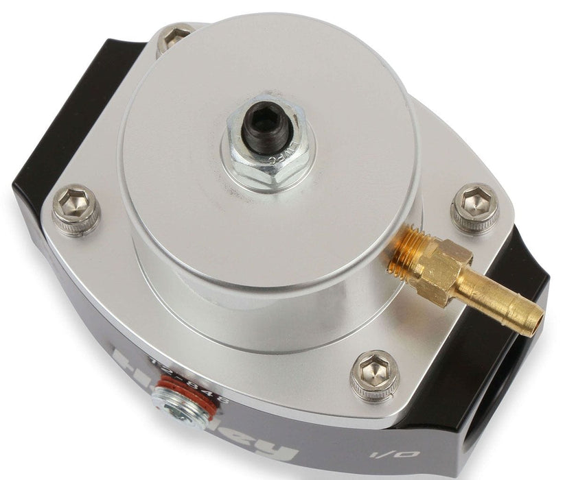 HOLLEY 15-65 PSI, x2 -10AN NPT Inlet/Outlet & x1 -8AN Return, With 1/8" Boos Dominator Billet Fuel Pressure Regulator HO12-848 Autofit