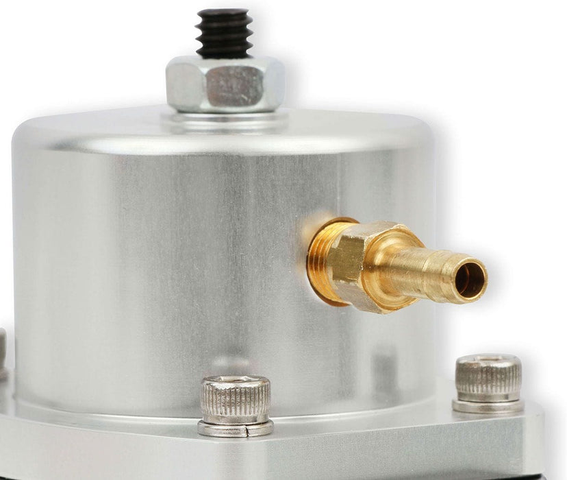 HOLLEY 15-65 PSI, x2 -10AN NPT Inlet/Outlet & x1 -8AN Return, With 1/8" Boos Dominator Billet Fuel Pressure Regulator HO12-848 Autofit