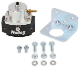 HOLLEY 15-65 PSI, x2 -10AN NPT Inlet/Outlet & x1 -8AN Return, With 1/8" Boos Dominator Billet Fuel Pressure Regulator HO12-848 Autofit