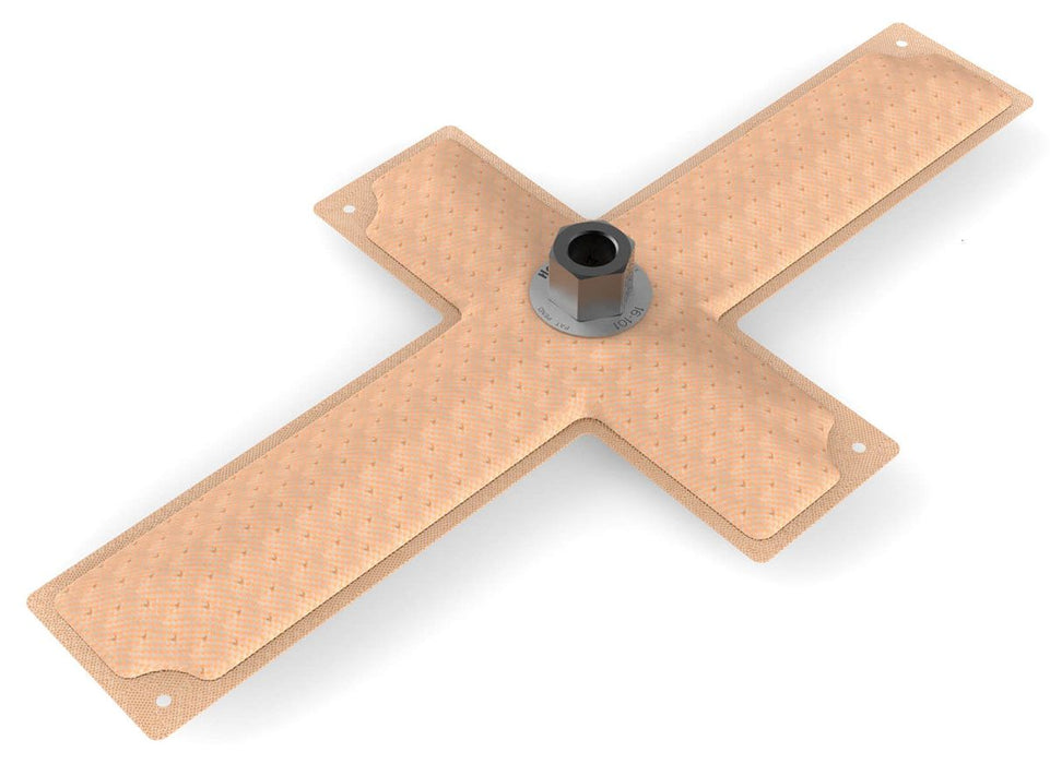 HOLLEY 15" x 8" Cross, Center Pick-Up With 3/8" NPT Female Fitting Hydramat HO16-101 Autofit