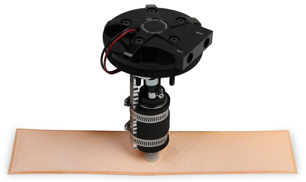 HOLLEY 255 LPH, 550HP EFI Or 700HP Carb @ 60 PSI Retrofit Intank Fuel Module - Returnless HO12-131 Autofit