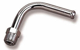 HOLLEY 3/8" hose to 5/8"-18 inverted Chrome Universal 180 deg. Fuel Line Fitting HO34-22 Autofit