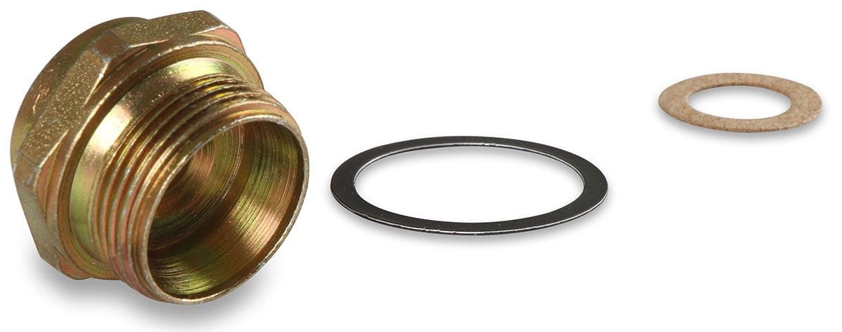 HOLLEY 3/8":; Thread 7/8-20 (A) x 5/8-18 (B)(Fits Center Hung Float Bowls Holley Inverted Flare Fitting Adaptor Nut HO26-26 Autofit