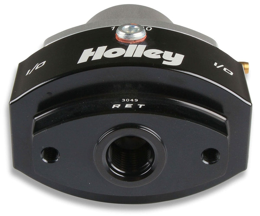 HOLLEY 4-65 PSI, x2 3/8" NPT Inlet/Outlet & x1 3/8" NPT Return With 1/8" Vac Carburettor & EFI Fuel Pressure Regulator HO12-879 Autofit