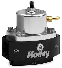 HOLLEY 4-65 PSI, x2 3/8" NPT Inlet/Outlet & x1 3/8" NPT Return With 1/8" Vac Carburettor & EFI Fuel Pressure Regulator HO12-879 Autofit