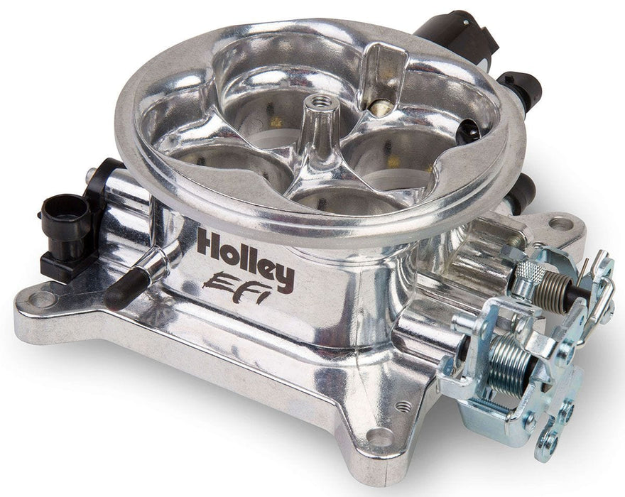 HOLLEY 4150 Flange, Polished Finish Universal 1000 cfm 4BBL Throttle Body HO112-588 Autofit