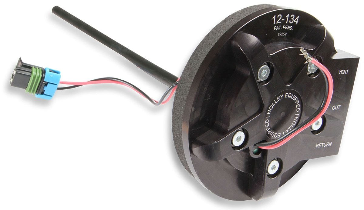 HOLLEY 450 LPH, 875HP EFI Or 1100HP Carb @ 60 PSI Retrofit Intank Fuel Module - Returnless HO12-133 Autofit